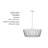 Everly Quinn Ricochet Soft Brass Finish Pendant Light