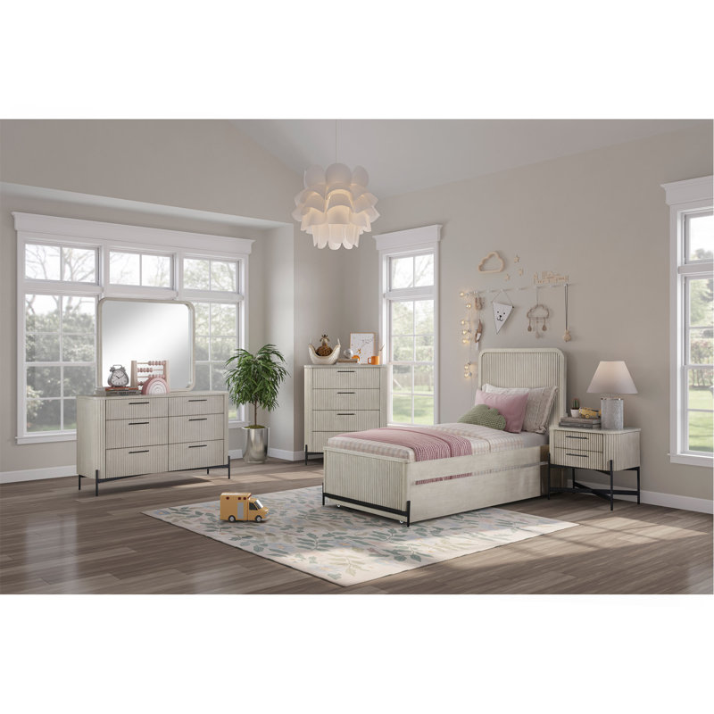 Commode 4 tiroirs - Taupe