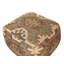 Alvie 50cm Wide Square Geometric Pouffe Ottoman