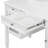 44.4" Makeup Vanity Desk With Large Adjustable Mirror, Dressing Table Set With Drawer & Cabinet, Space-Saving Beauty Station For Bedroom