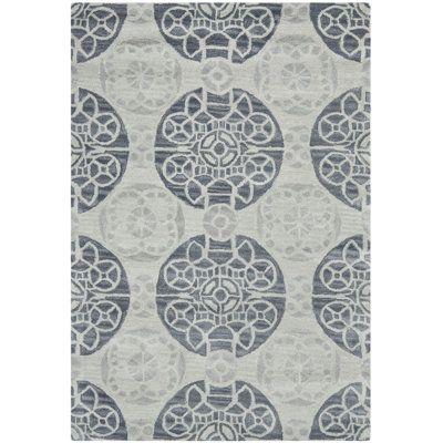 Mclean Wool Hand Woven Area Rug