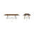 Cleo Extendable Walnut Solid Wood Dining Table-1739254049