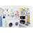 Laundry and Utility Room Organization System Kit