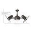 41" Dagny 6-Blade Dual Ceiling Fan with Wall Remote-775908379-773958795