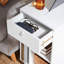 36cm W Manufactured Wood Bedside Table
