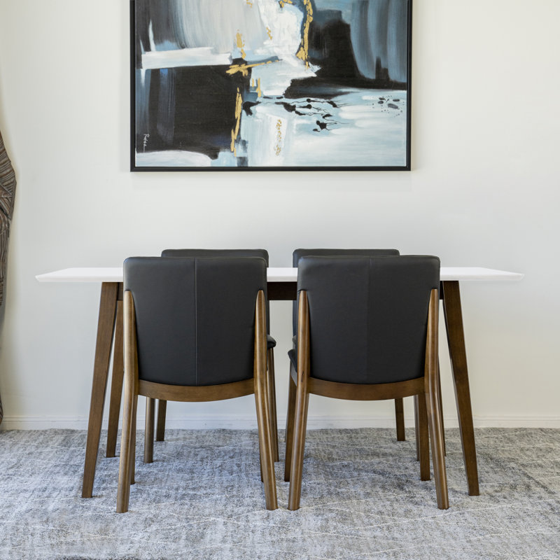 Ensemble repas pour 4 personnes Cobhan, Blanc