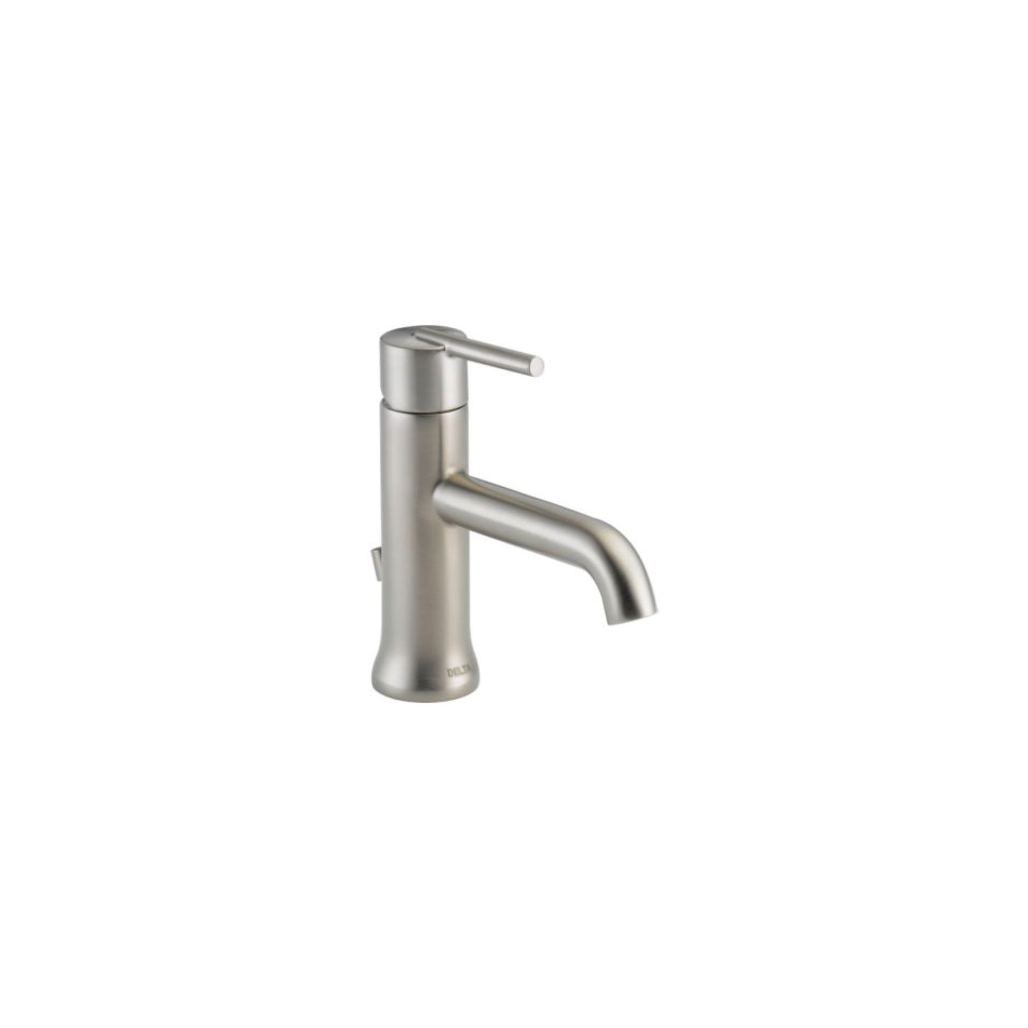 Trinsic Single Hole Bathroom Faucet with Drain Assembly, Single Handle Bathroom Sink Faucet, Brilliance Stainless