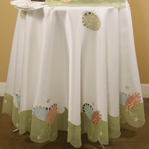 Easter Egg Round Tablecloth