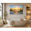 Tranquil Sunrise Beach Path Canvas Wall Art-1032358299