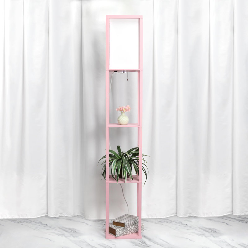 Lampe sur pied 63 po Debi, Rose