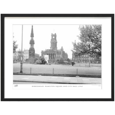 Birkenhead, Hamilton Square And City Hall C1965 by Francis Frith - Single Picture Frame Print