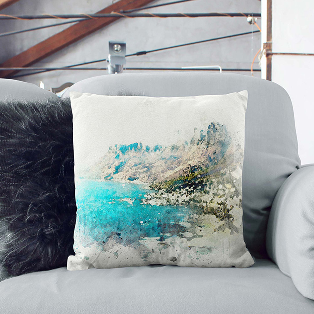 Cape Town in South Africa Cushion with Filling