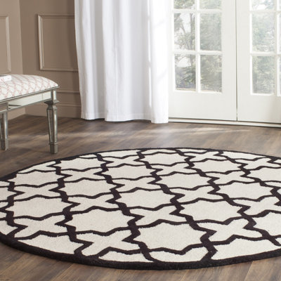 Cannen Hand Tufted Wool Geometric Rug