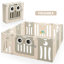 Barrière de sécurité pliable pour 14 enfants-55280463