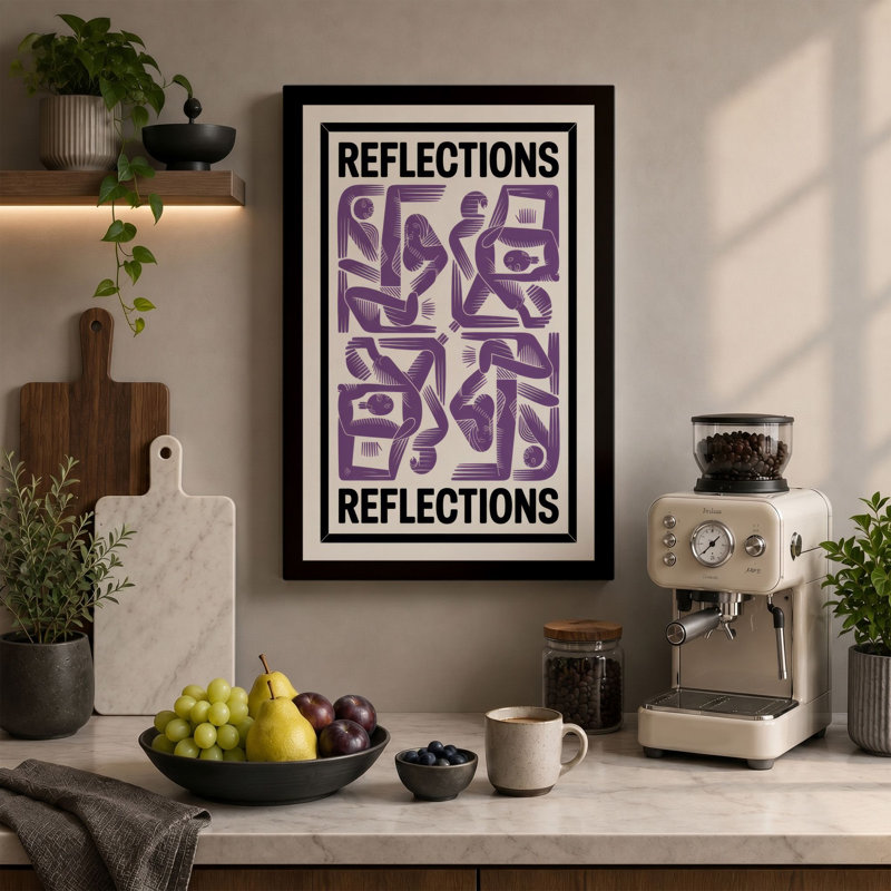 Print, 18x12 - 45.7 x 30.5 cm, Terracotta Border