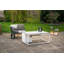 Himanshu Rectangle Aluminium Propane Smokeless Fire Pit Table-610839765