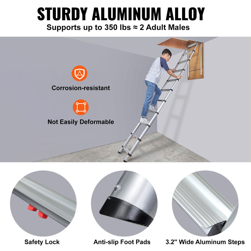 11 - Step Folding Attic Ladder