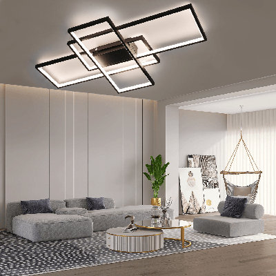 3-Light Semi Flush Mount