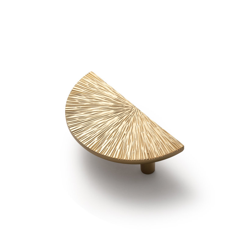 Nouveauté, ensemble de poignées circulaires irrégulières, Bronze champagne