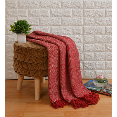 Mcmath Plain Weave / Muslin Throw Blanket