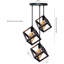 3 - Light Black Geometric Pendant