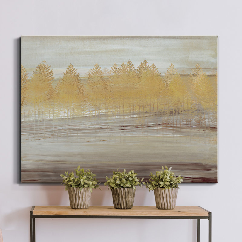 " Golden Forest ", 32" H x 24" W x 1" D