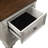 Two-Tone Two-Drawer Nightstand