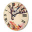 Portrait d'une horloge murale en bois Girafe II-63903683
