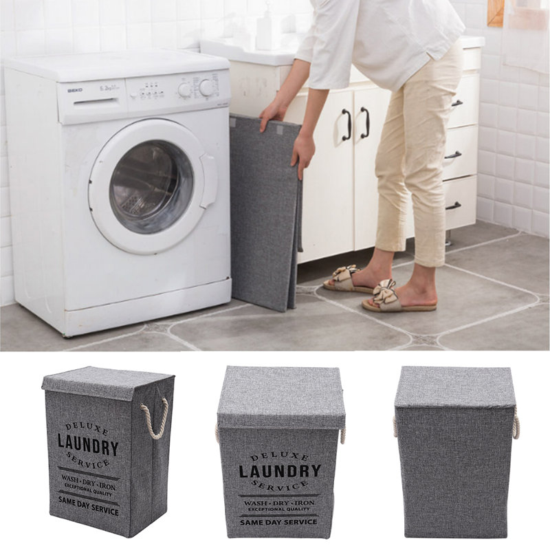 Breakwater Bay Fabric Decorative Bin