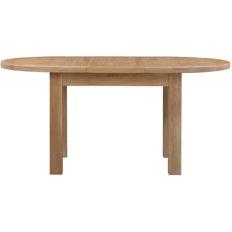 Forelli Extendable Oak Oval Dining Table