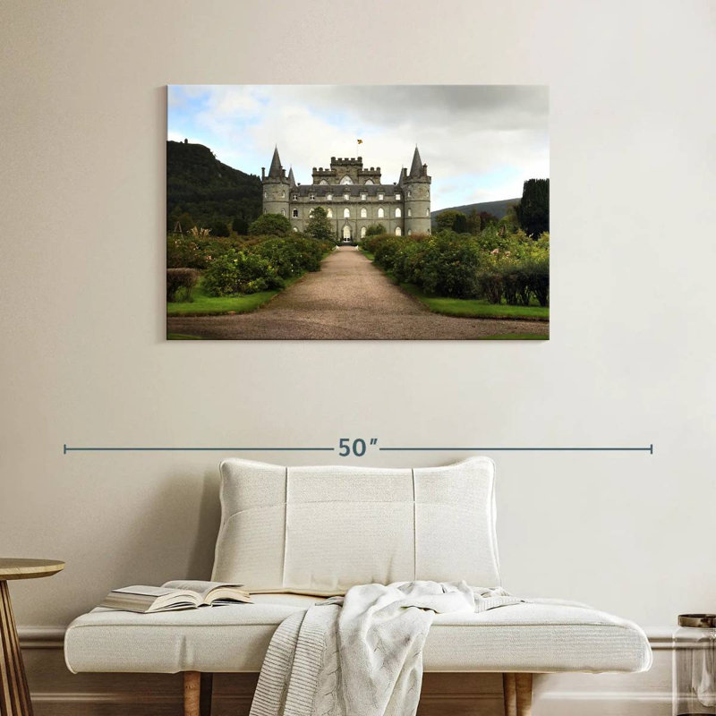 Lilie Scottish Inveraray Castle, 26" H x 39" W