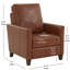 Fauteuil inclinable moderne en similicuir Pablo Caramel-426940560