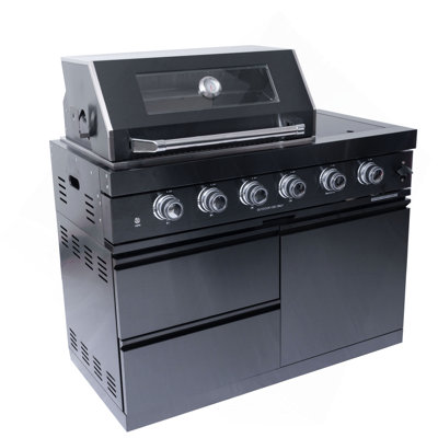Gas Grill Four Burners Grill-B Stainless steel Outdoor Kitchen Islands