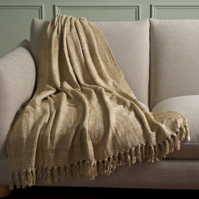 Gaia Throw, Light Natural
