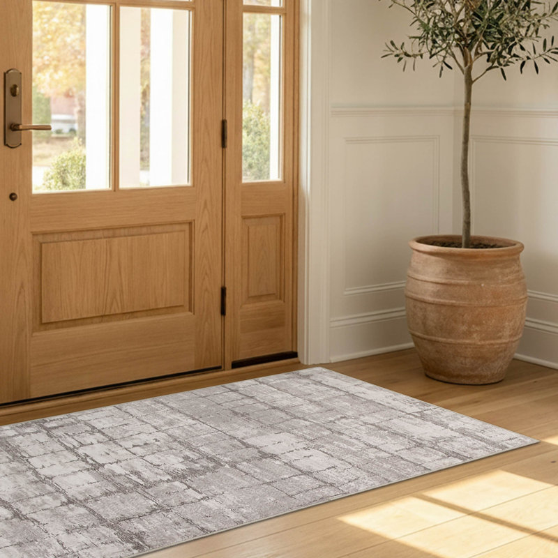 Dream Mink Theo Printed Rug Sets, Beige, 24" x 72"/24" x 48"