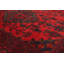 Tapis unique en laine noué à la main style Esari des années 2010 de 6 pi 5 po x 9 pi 9 po rouge Quay