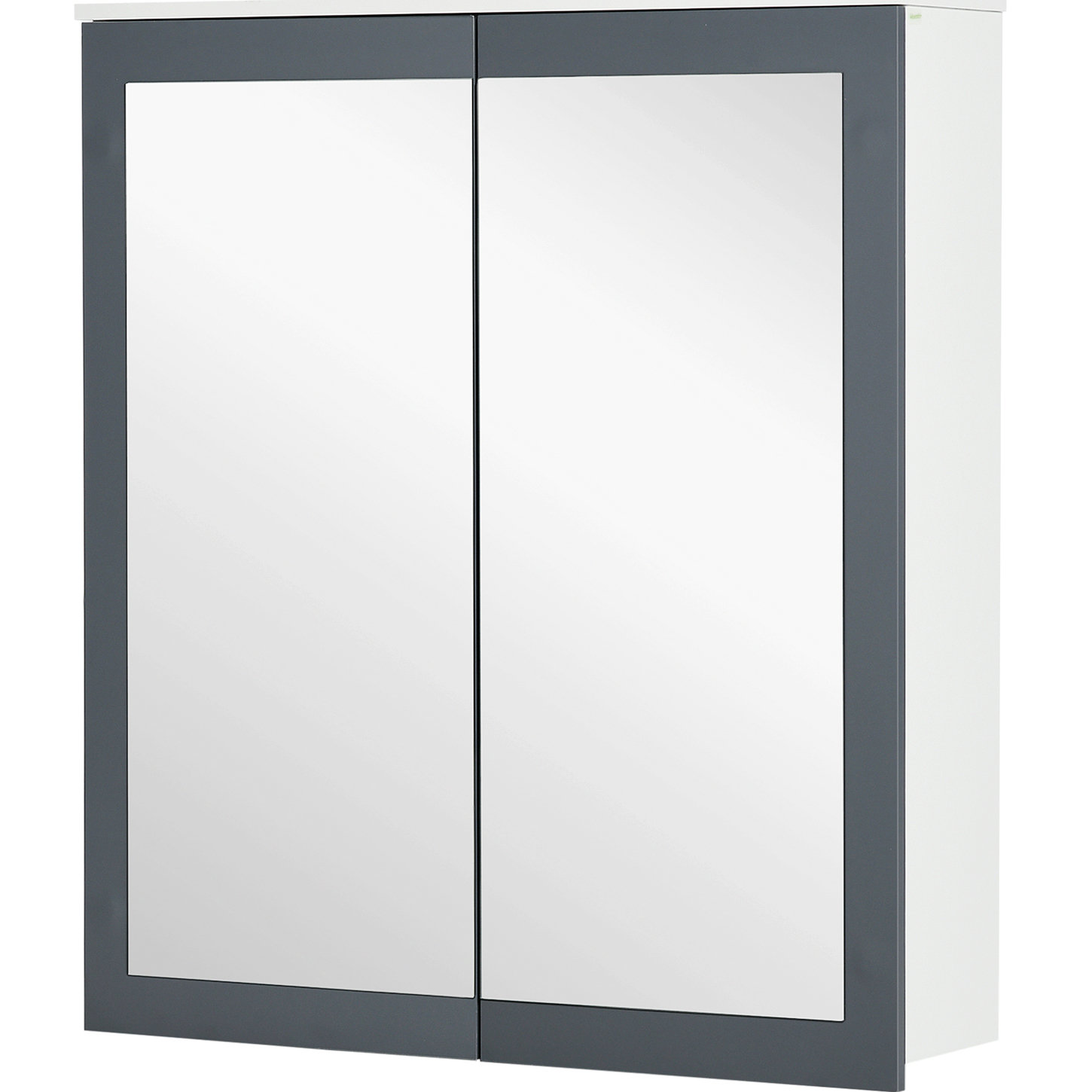 Bungalow Rose Bathroom Medicine With Mirror, Wall Mounted