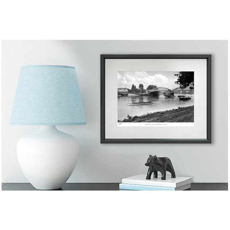 Barnes, The Bridge C1960 by Francis Frith - Single Picture Frame Print, 45cm H x 60cm W x 2.3cm D