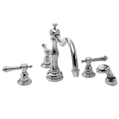 Roman Tub Faucet With Hand Shower