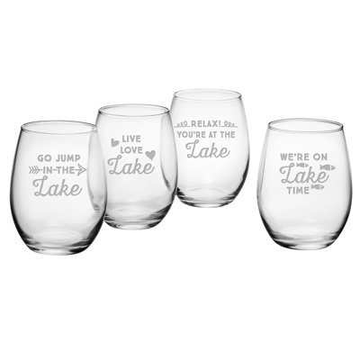 Annet 21 oz. Wine Glass Set