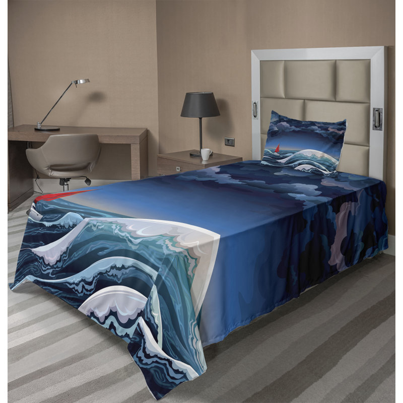 Microfiber Sheet Set, Twin XL Sheet Set + Fitted Sheet + 1 Pillowcase
