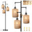 Lampe sur pied Brioni Boho Rattan