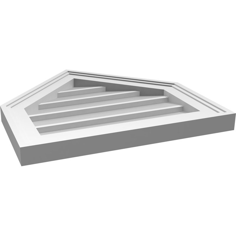 Ventilateur à pignon en uréthane non-fonctionnel Signature, H 18 po x l 18 po x P 1,5 po