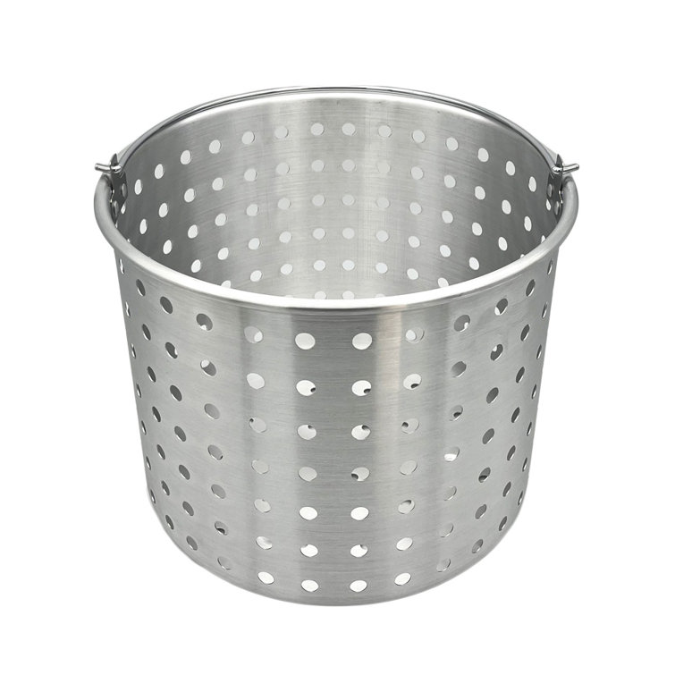 Pot Stainless Steel 42 Quart with Strainer Basket StockPot