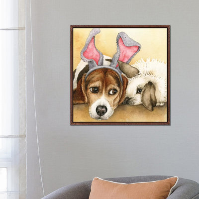 Bunny Friends 1 Piece Painting on Canvas