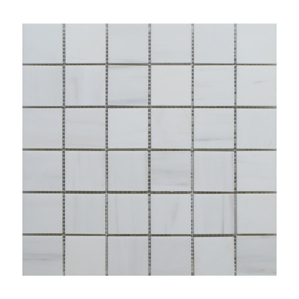 Dolomite Natural Stone Grid Mosaic Wall Tile