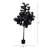 Artificial Halloween Black Fiddle Leaf Tree-1498542431