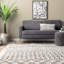 Tapis géométrique beige / noir Kalylah-1867240938