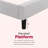 Upholstered Platform Bed, Tufted Headboard(Only Bed)-454992639