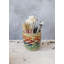 KitchenCraft Seagrass Plant Basket, Rainbow Striped Design